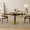 All Black Marble Round, variant on 31.5" Sintered Stone Tulip Table for 2-4,Small Dining Table with Metal Pedestal Base,Bistro Table for Diner, Bar, Restaurant, Café, Bakery, Apartment