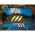 thumbnail image 4 of Adidas Samba OG Black/Volt Men's Size 11 ID1380 NIB, 4 of 10