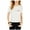 White - white, variant on Carbon Copy Womens Embroidered Embellished T-Shirt, White, Small