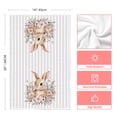 thumbnail image 6 of Sm:)e Eggs Bunny Rabbit Floral Easter Kitchen Dish Towels 18x26 Inch Set of 4 Pink, 6 of 6