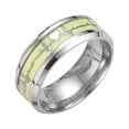 thumbnail image 2 of hengsof Personalized Color Flash Luminous Ring, European Style Glow in Dark Design, Fashion Valentine's Day Accessory Gift, 2 of 9