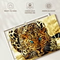 thumbnail image 6 of Elephant Stock Blue Eyed Jaguar Wall Art - Horizontal Canvas Wall Art - Living Room Wall Decor - Animal Canvas - Black And Brown Decor - 36" x 24", 6 of 8