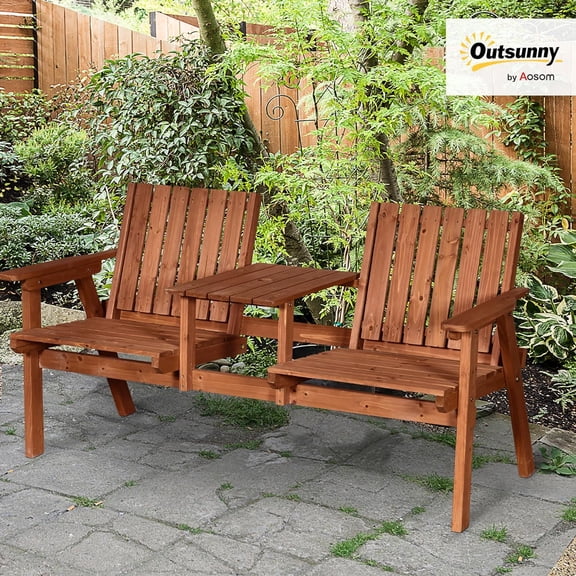 Orange Outdoor Storage with Table and Hole for Garden