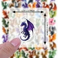 thumbnail image 6 of 35pcs-50pcs Colorful Dragon Stickers Fantasy Dragon PVC Dragon Stickers for Laptops Phone Guitar, 6 of 9