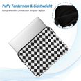 thumbnail image 2 of FORMRS 15-15.6 inch Laptop Sleeve Case Soft Carrying Quilted Computer Bag Cover, Black and White Geometric, 2 of 6