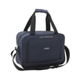 thumbnail image 3 of Wrangler 2-Piece Expandable Rolling Carry-on Luggage Set with Cup Holder and USB Port, Navy, 3 of 18