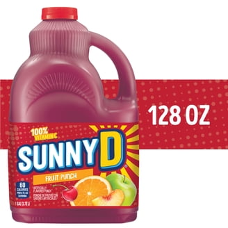 SunnyD Orange Strawberry Punch 16 oz Plastic Bottles - Pack of 12