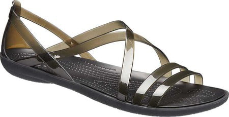 strappy croc sandals
