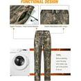 thumbnail image 5 of NEW VIEW Women Camo Heated Pants with 10000mAh Battery Pack, Fleece Lined Insulated Hunting Pants for Cold Winter Outdoors, 5 of 5