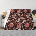 thumbnail image 3 of Throw Blanket for Couch, beautiful flowers Super Soft Fuzzy Comfy Warm Throw Blanket, Cuteness Lightweight Cozy Plush Flannel Blanket & Throws for Sofa and Bed All Season, 3 of 5