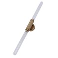 thumbnail image 4 of YLSHRF Wall Sconce Hardwired Gold Iron Glass Lampshade Bathroom G9 Light, 4 of 7