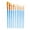 Blue, variant on Wovilon Paint Brushes Set, Round Pointed Tip Paintbrushes Nylon Hair Artist Acrylic Paint Brushes For Acrylic Oil Watercolor, Face Nail Art, Miniature Detailing And Rock Painting, Blue