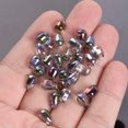 thumbnail image 6 of U8MO 20pcs 9x6mm Small Teardrop Shape Crystal Glass Loose Top Drilled Pendants Beads-Lake Blue, 6 of 7