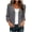 Dark Gray, variant on Cropped Cardigan Sweaters for Women Textured Knit Long Sleeve Button Down Bolero Shrugs Soft Casual Lightweight Jackets XS-2XL