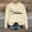 Beige, variant on Holzkary Sweatshirts for Women Hoodies Mama Boys Sweatshirt Long Sleeve Mama Sweatshirt Loose Crew Neck Fall Tops Graphic Printed Pullover Top Comfy Fall Winter Outfits Clothes 2025 Fashion Beige L