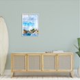 thumbnail image 5 of Stupell Industries Summer Boats Docked Port Harbor Cloudy Blue Sky Framed Wall Art, 24 x 30, Design by Chamira Young, 5 of 5