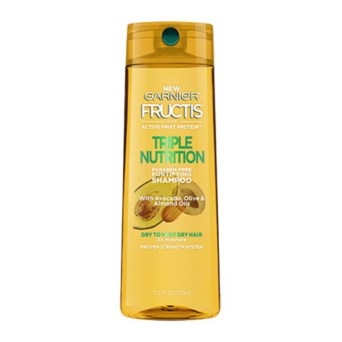 Garnier Fructis Triple Nutrition Shampoo, 12.5 - Walmart.com