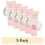 (5 pack) The Face Shop Rice Water Bright Foaming Cleanser 150ml | Vegan| Brightening | Rice Water | Hydrating | Rice Bran Oil | K-Beauty