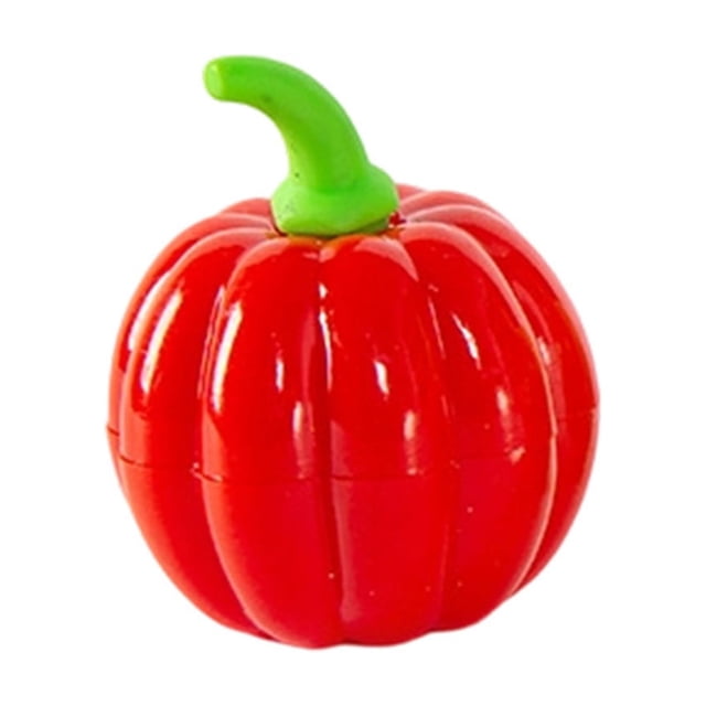 Pumpkin Plastic Pencil Sharpener Single Hole Pencil Sharpener Ornament For School Office Desk Decor