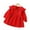 Red, variant on Esaierr Girls Knit Dress for Kids Toddler Baby Long Sleeve Fashion Newborn Casual Dress Sweater Fall Lace Dress