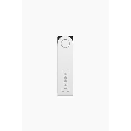 Ledger - Nano X Crypto Hardware Wallet - Bluetooth - Onyx Black