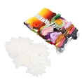 thumbnail image 2 of Hilo Para Bordar, 100 Ovillos Que No Destiñen Suavemente, Hilo Para Punto De Cruz, Hilo Para Manualidades Con 100 Bobinas De Hilo, Hilos Para Pulsera De La Amistad Para Arte De Bricolaje, 2 of 5