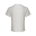 thumbnail image 3 of Dri-Power Sport Youth Short Sleeve T-Shirt, S, White, 3 of 5