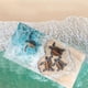 thumbnail image 5 of Toalla de playa de fibra superfina de terciopelo de doble cara para secar el baño, toalla de playa para vacaciones, 5 of 6