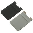 thumbnail image 1 of SHOWERORO 2Pcs Mobile Credit Card Holder Phone Case Card Holder Gray PVC for Daily Use, 1 of 4