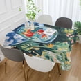 thumbnail image 2 of Yayeee Tablecloths 54" x 72" Rectangle Wrinkle Resistant Party Table Cover, Red Goldfish, 2 of 8