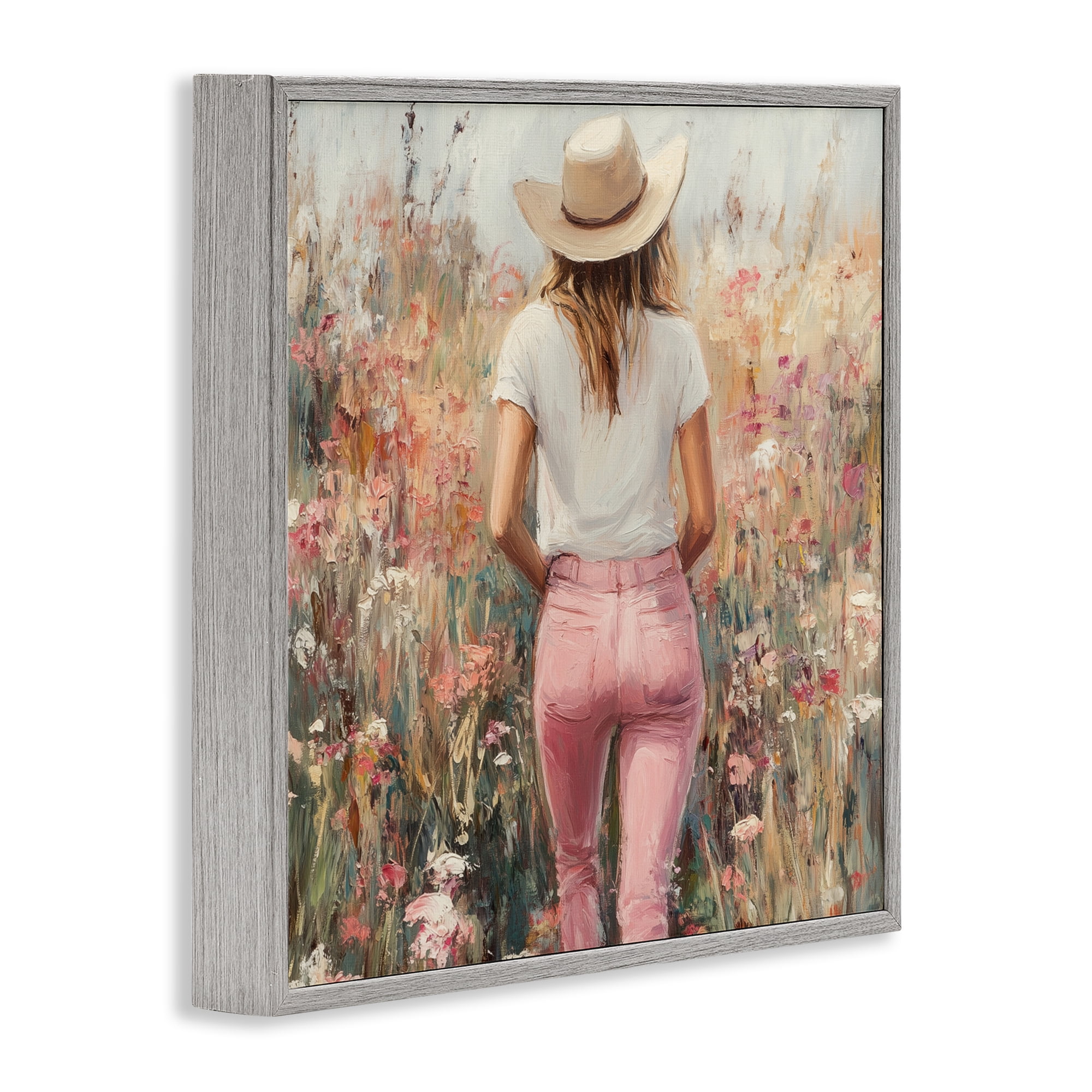 Stupell Industries Moment Of Peace Gray Framed Giclee Art, design by Heidi Kuntz