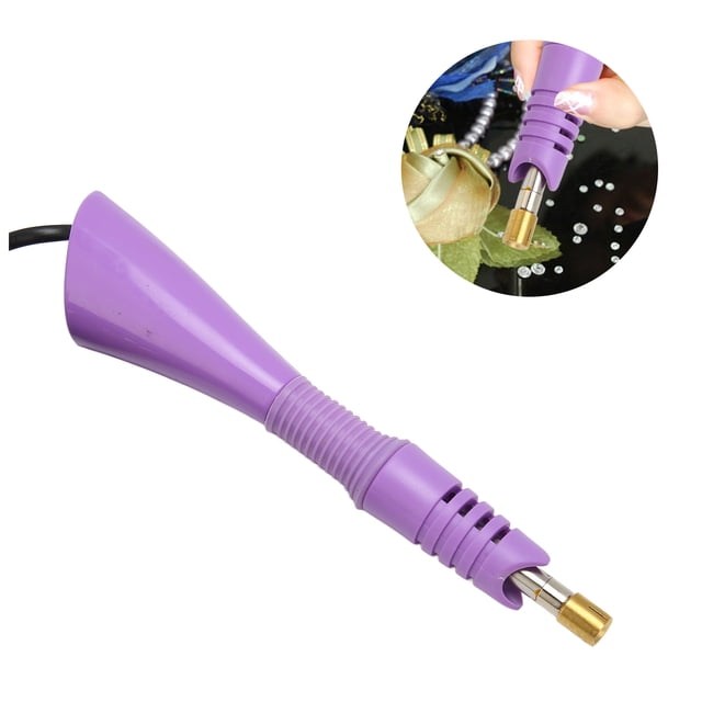 Hot Fix Applicator Pen 7 Tips Wand Setter Tool Kit Heat Fix Rhinestone Applicator for DIY Crafts Clothes