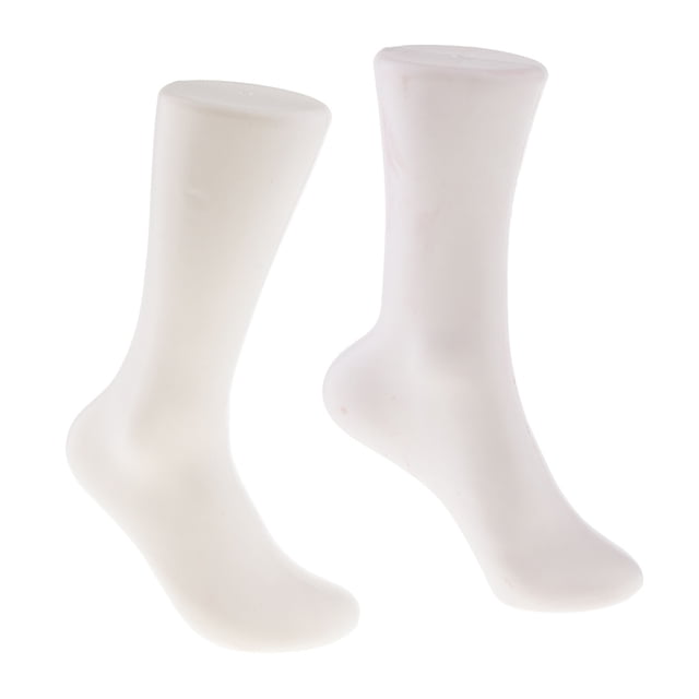 Maniquí de pie Sunnimix 2pcs para Soporte de Exhibición de Calcetines