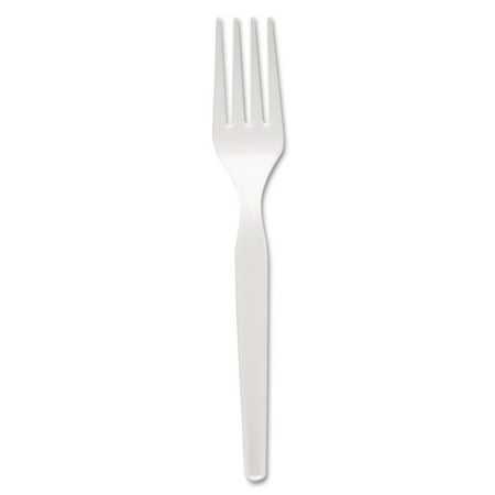 Dixie Heavy Mediumweight Plastic Forks, 1000ct