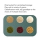 thumbnail image 4 of Dispensador de alimentos secos arroz multiusos rotación de 360 ​​grados ANGGREK  Otros, 4 of 8