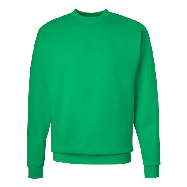 Hanes ComfortBlend EcoSmart Crew Sudadera, XXXX-Large, Kelly Green hanes P160