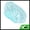Blue, variant on Unique Bargains Durable Double Layer Shower Caps Gray 1 Pc