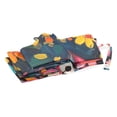 thumbnail image 4 of BZSMCE One-Touch Auto Open Close Rain Umbrella With Creative Colorful Cat Surrounded by Flowers Pattern, 4 of 7