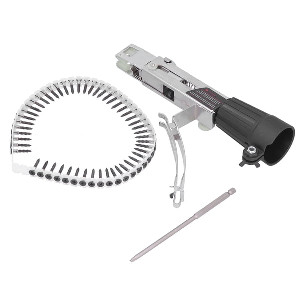Kit de adaptador de pistola de clavos fácil instalación mano de obra fina práctica pistola de clavos inalámbrica práctica para carpintería pistolas de clavos automáticas Amonsee Otros