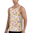 thumbnail image 2 of KLL Easter Egg Print Men's Muscle Gym Workout Stringer Tank Tops Bodybuilding Fitness T-Shirts Tank Tops Men-Medium, 2 of 7