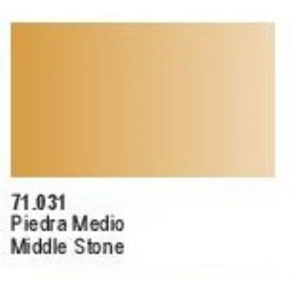 Vallejo 71031 Model Air Middle Stone Acrylic Paint 17ml
