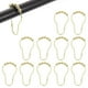 thumbnail image 1 of 12Pcs Ganchos para Cortina de Ducha, Anillos Deslizantes de Metal con Bolas Rodantes, Oro, 1 of 6