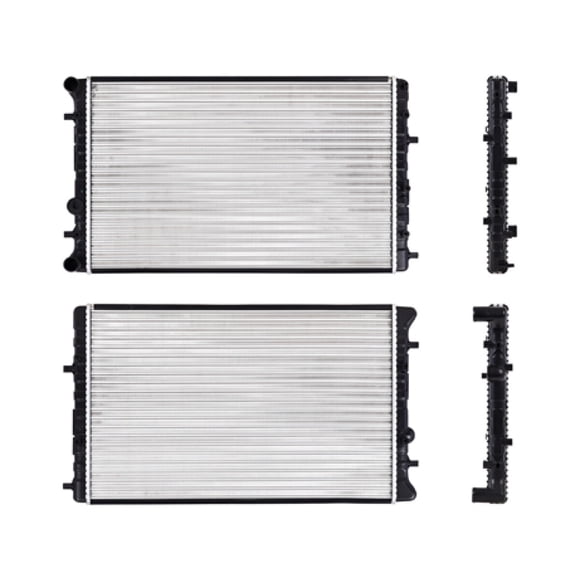 Radiador De Agua Gol 2008 A 2017 Volkswagen L4 1.6L Std C/Aa Mecánico Polar .