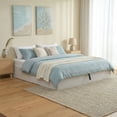 thumbnail image 5 of Zanmintaobo King Size Lift up Storage Bed Frame, Headboard-Free Wood Platform,Whitewash Finish,Heavy Duty Slats, No Box Spring Needed,Rustic Off White, 5 of 13