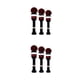 thumbnail image 3 of Greeniant Paquete de 3 cubiertas de palo de golf de hierro de punto 135 cabezas de putter, 3 of 6