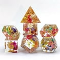 thumbnail image 3 of 7 Dados poliédricos transparentes para DND Zulema, 3 of 8