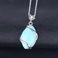 thumbnail image 1 of Collier & Pendentif pour Femmes Pendentifs Perles en Forme d'Œil de Cheval Colliers Tendance Hommes, 1 of 6