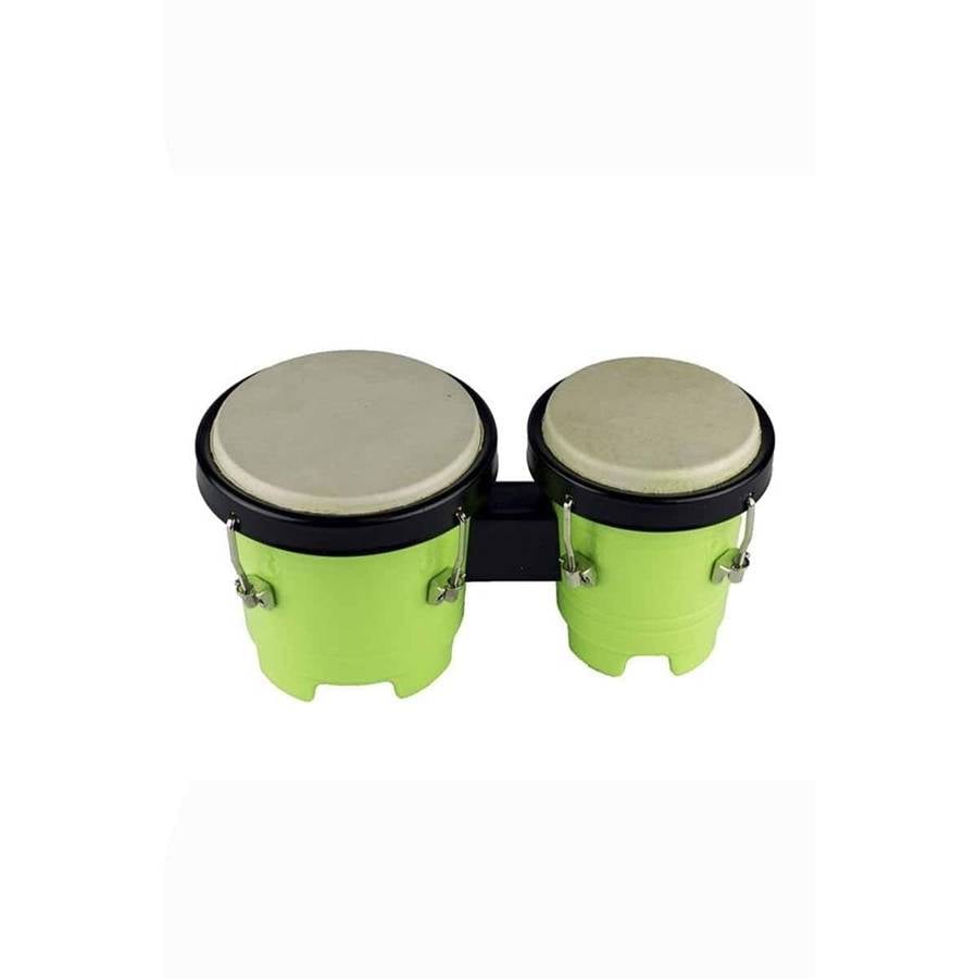 Directly Cheap Junior Kids Percussion Double Lap Bongo Drums, 4" and 5