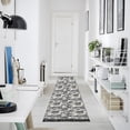 thumbnail image 4 of Ryvnso Cute Doodle Dogs-a1 Bedroom Runner Rug 2'x6' Hallway Area Carpet Non Slip Entryway Mat with Tassels, 4 of 8