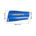 thumbnail image 2 of Unique Bargains Size M Soccer Shin Pads, 2 Pack PVC Sport Protective Guard for Youth, Blue, 2 of 5